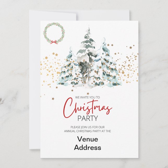 Christmas Invitation (Front)