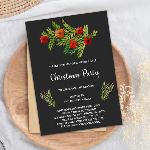 Christmas Invitation, Christmas Party, Holiday Invitation