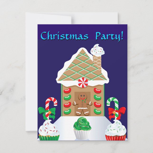 Christmas Invitation Design (Front)