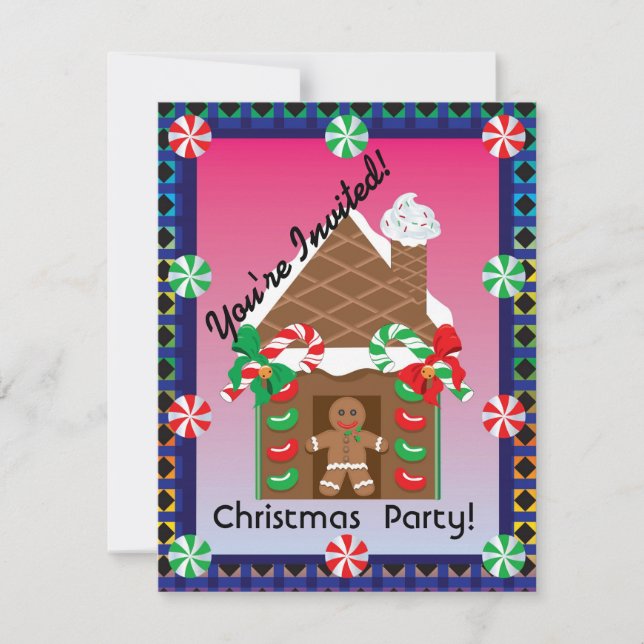 Christmas Invitation Design (Front)