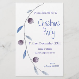 Christmas Invitation Design Flyer