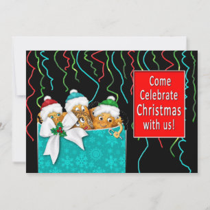 CHRISTMAS INVITATION - POTATO FAMILY COLLECTION