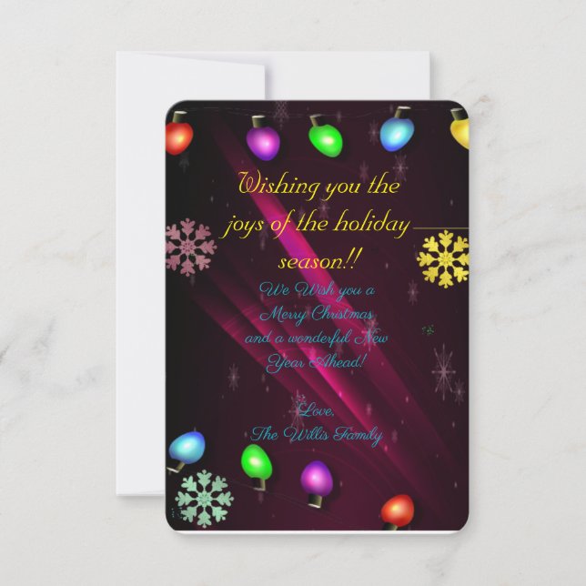 Christmas Invite (Front)