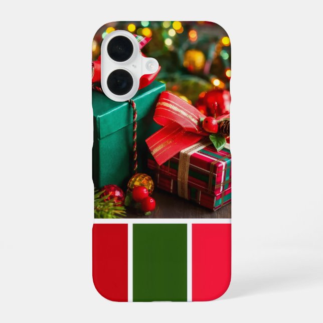 Christmas iPhone 16 Case (Back)