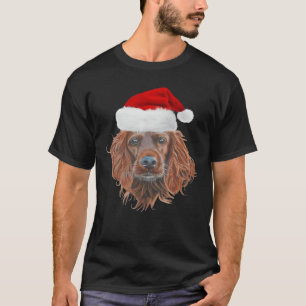 Christmas Irish Setter Classic T-Shirt