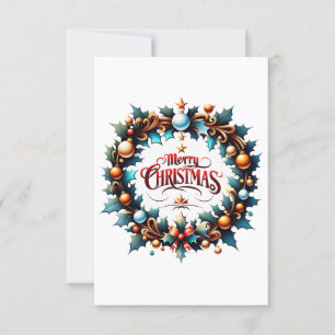 Christmas is a time for miracles and wonder invitation