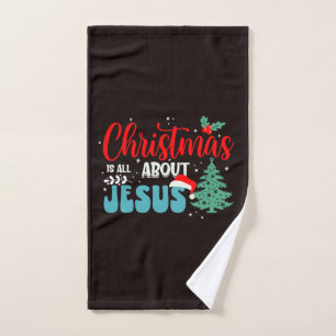 Christmas Is All About Jesus-43687 Hand Towel