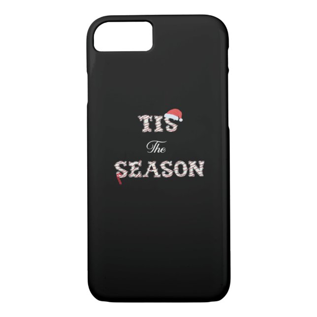 Christmas Is Approaching Tis The Season Case-Mate iPhone Case (Back)