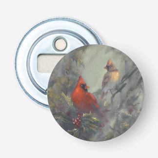 "Christmas Is Coming" Cardinals Bottle Opener