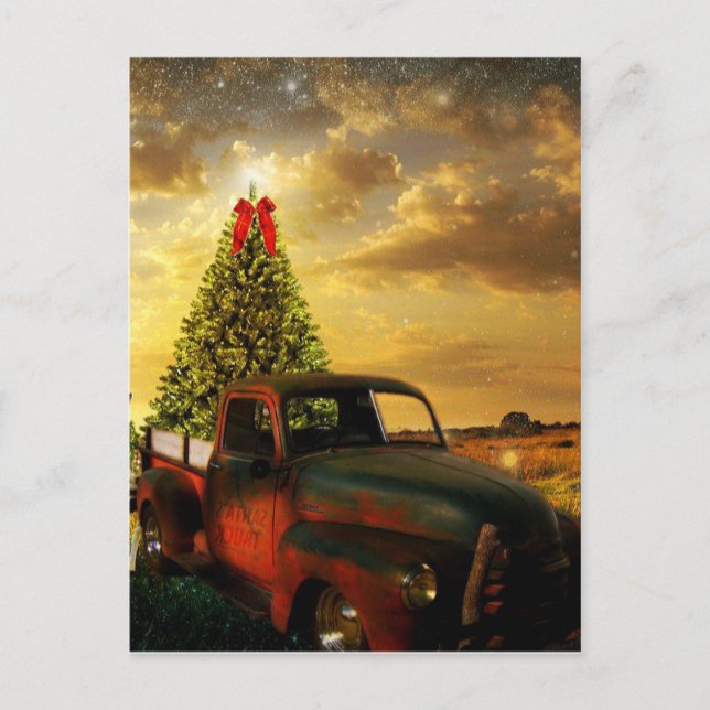 Christmas is coming postcard (Front)