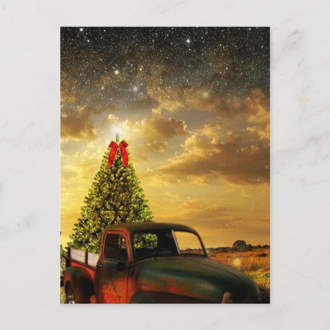 Christmas is coming postcard (Front)