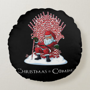 Christmas is coming round cushion
