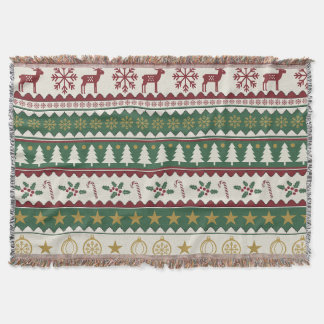 Christmas is cozy and refreshing Throw Blanket