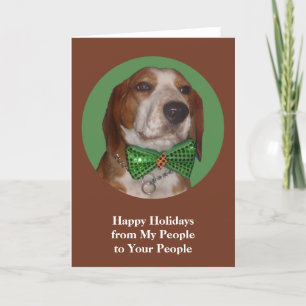 Christmas is for Beagles Too Holiday Card