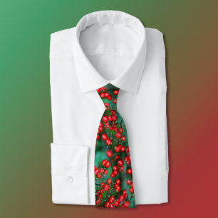 Christmas Is the Berries! Tie