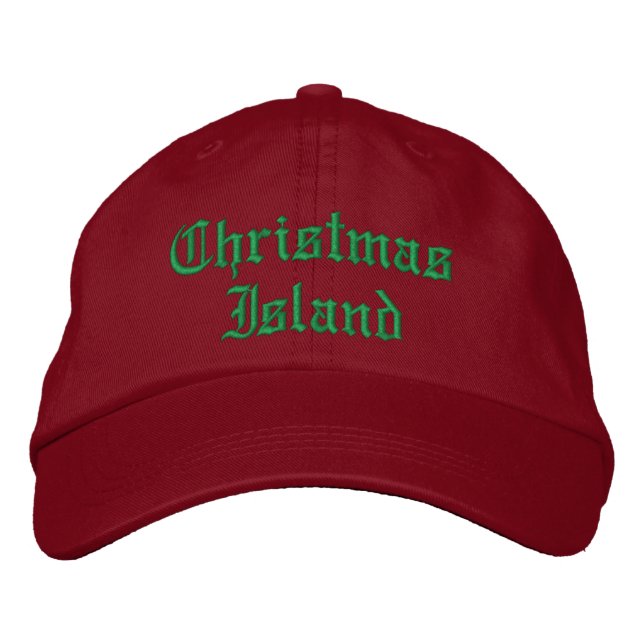 Christmas Island Custom Hats (Front)