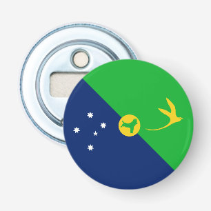 Christmas Island Flag Bottle Opener