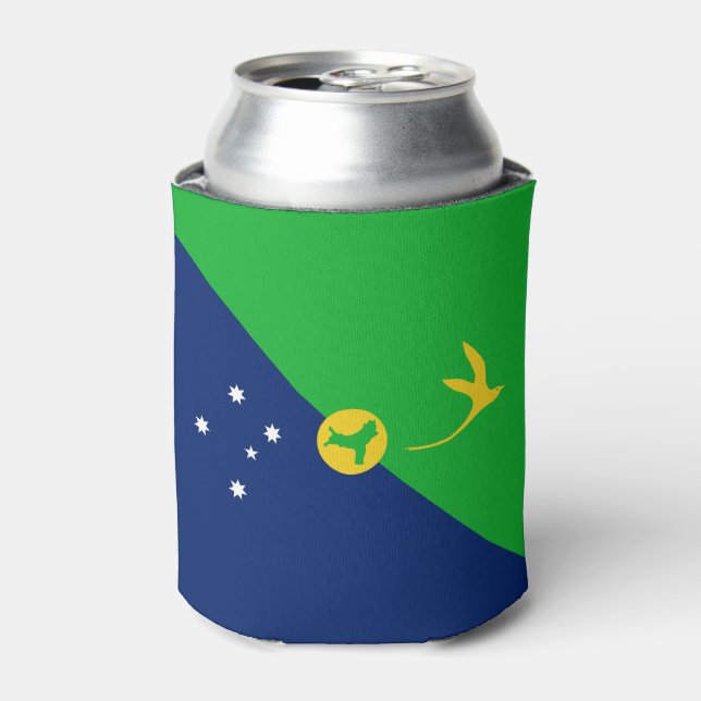 Christmas Island Flag Can Cooler (Can Front)