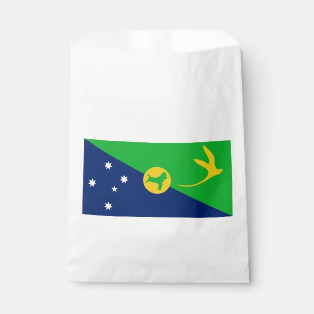 Christmas Island Flag Favour Bags (Front)