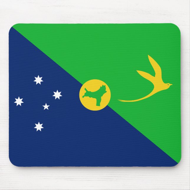 Christmas Island Flag Mouse Mat (Front)