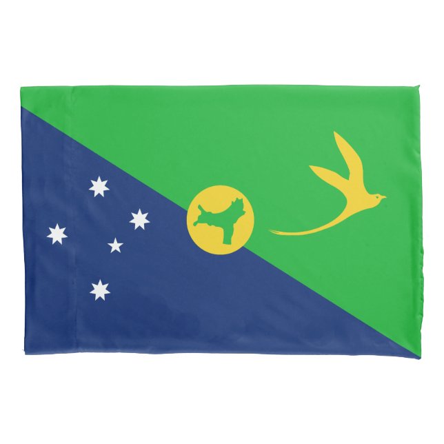 Christmas Island Flag Pillowcase (Front)