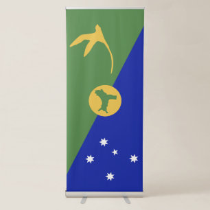 Christmas Island flag Retractable Banner