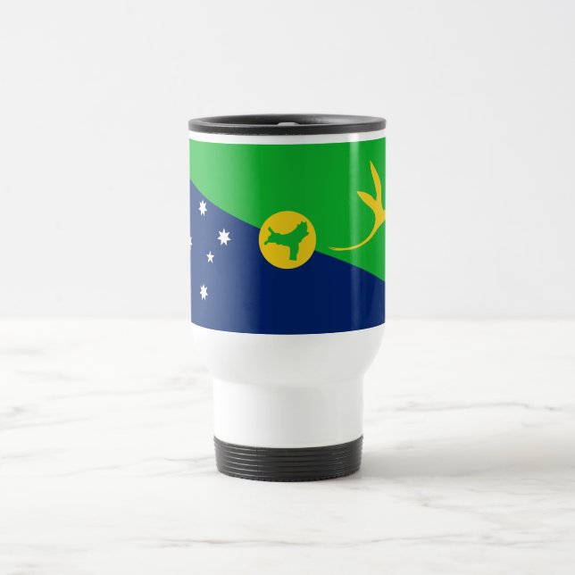 Christmas Island Flag Travel Mug (Center)