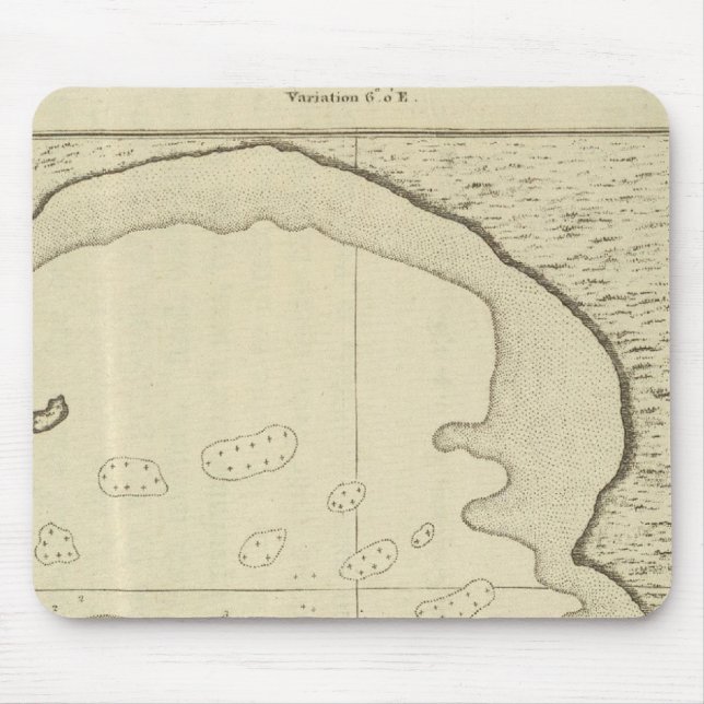 Christmas Island Mouse Mat (Front)