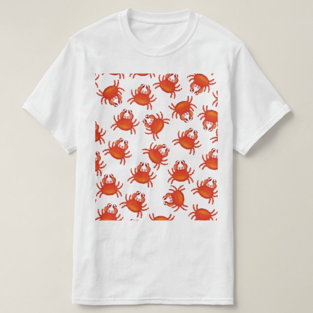 Christmas Island red crabs T-Shirt (Design Front)