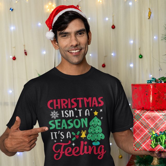 Christmas Isn’t a Season Men’s Holiday T-Shirt (Creator Uploaded)