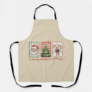 Christmas It's the most Wonderful Time Of The Year Apron