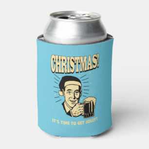 Christmas: It's Time To Get Jolly Can Cooler