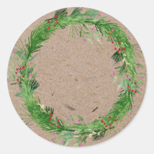 Christmas Jam Canning   Homemade  Mason Jar Classic Round Sticker