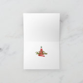 Christmas - Japanese Chin - Oreo Holiday Card (Inside)