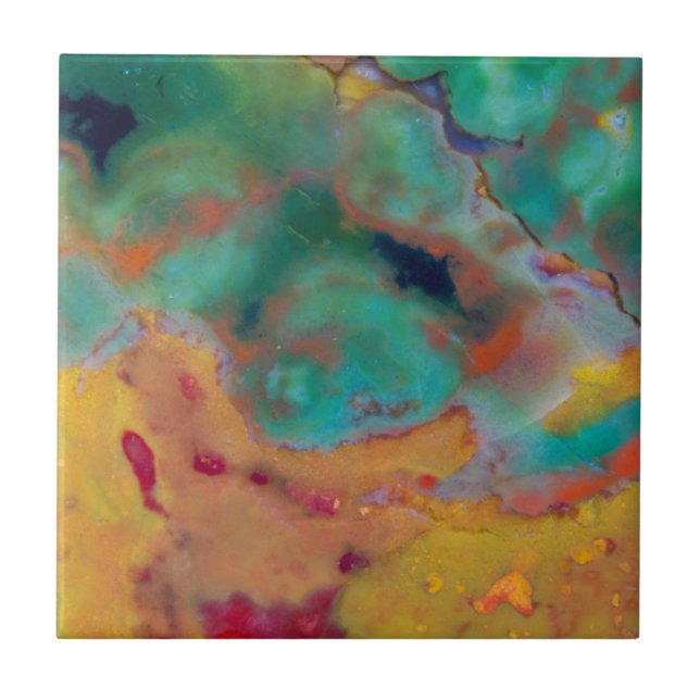 Christmas Jasper Close up Tile (Front)