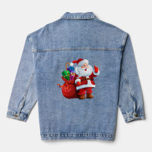 Christmas jeans shirt denim jacket