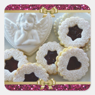 Christmas Jelly Cookies Stickers
