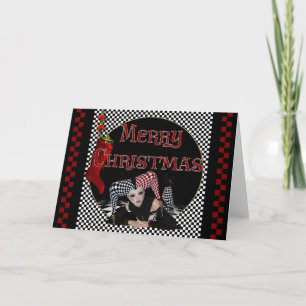 Christmas Jester 1 - Merry Christmas Card