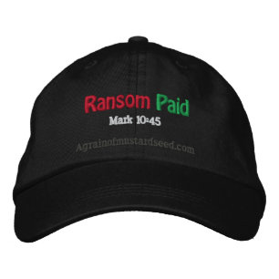 Christmas Jesus Embroidered Hat