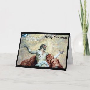 christmas jesus holiday card