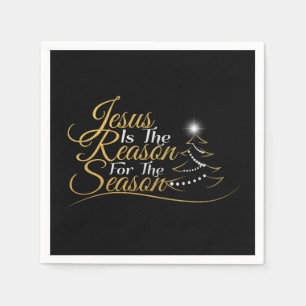 Christmas Jesus is the Reason for the Season Napkin