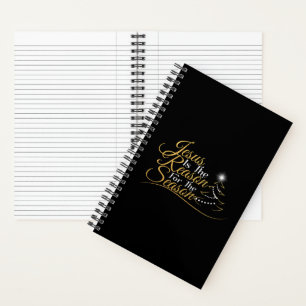 Christmas Jesus is the Reason for the Season Notebook