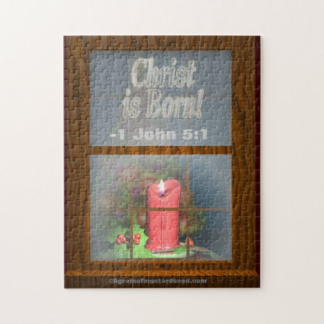 Christmas Jesus Jigsaw Puzzle (Vertical)