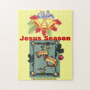 Christmas Jesus Jigsaw Puzzle