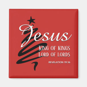 Christmas JESUS KING OF KINGS Magnet