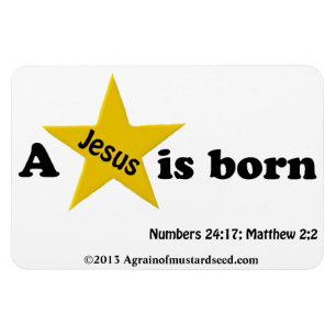 Christmas Jesus Magnet