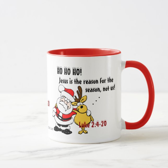 Christmas Jesus Mug (Right)