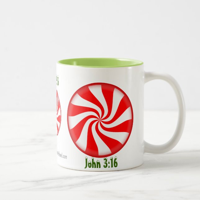 Christmas Jesus Two-Tone Coffee Mug (Right)