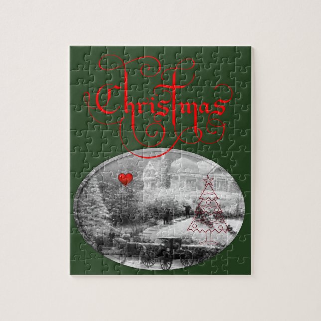 Christmas Jigsaw Puzzle (Vertical)