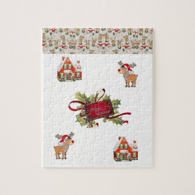Christmas Jigsaw Puzzle (Vertical)